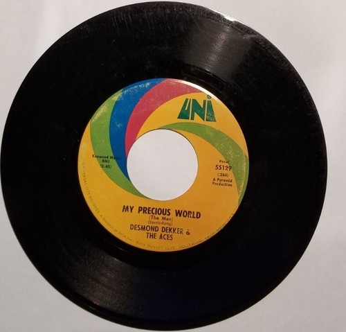 WI-054 ◆◆ DESMOND DECKER ＆ BEVERLEYS ALL STARS / (A) HONOUR YOUR MOTHER & FATHER (B) MADGIE ◆◆ 7inch The Israelites - Desmond Dekker